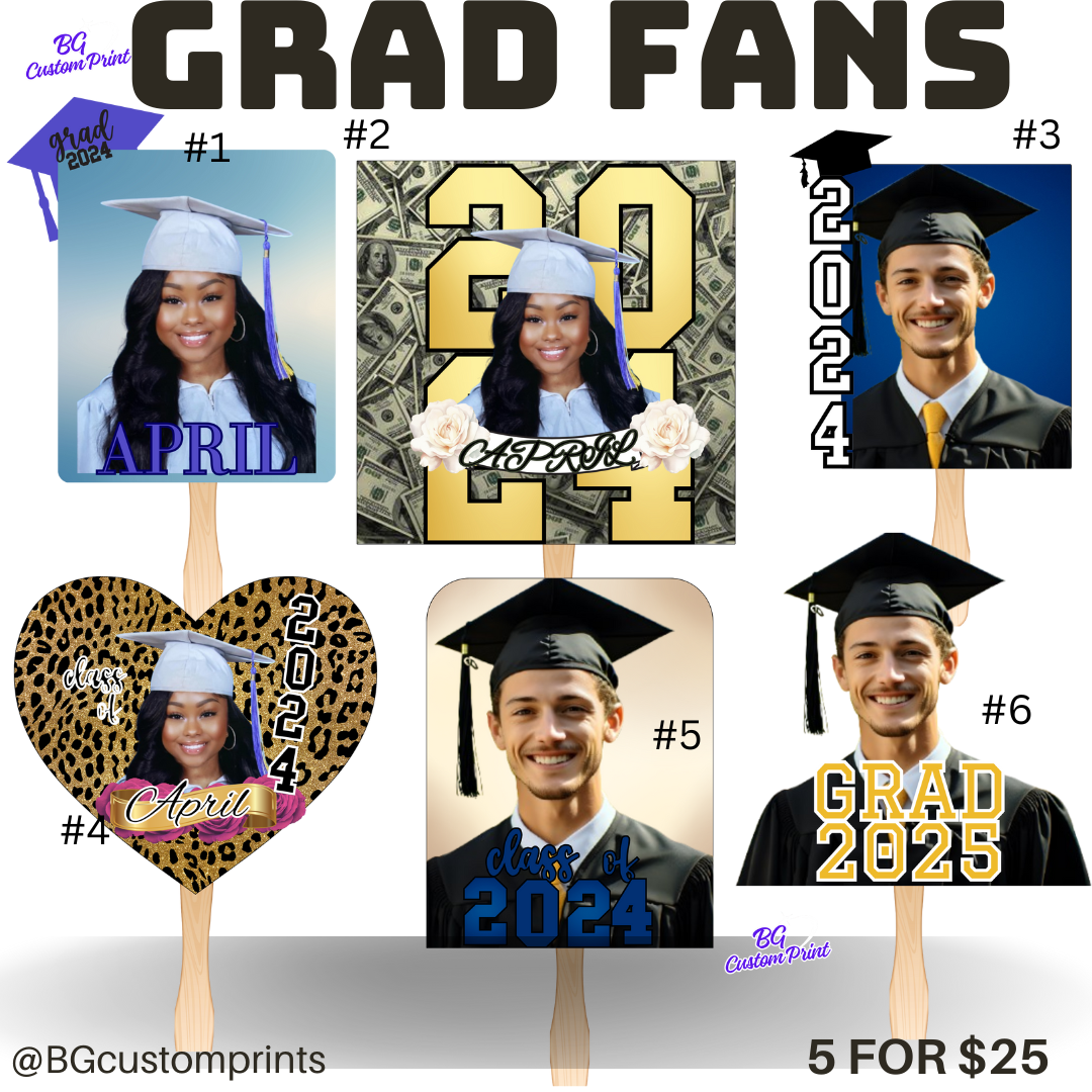 Graduation Fans